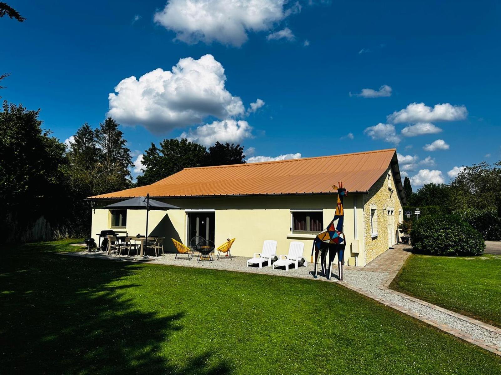 La Maison Girafe Faverolles  Exteriör bild